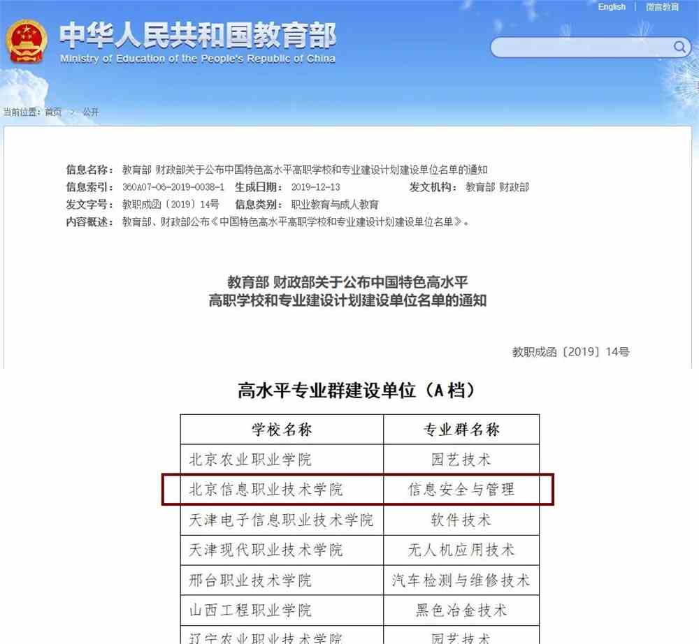 雙高計劃學校名單_萬人計劃+首批入選名單_2011計劃名單