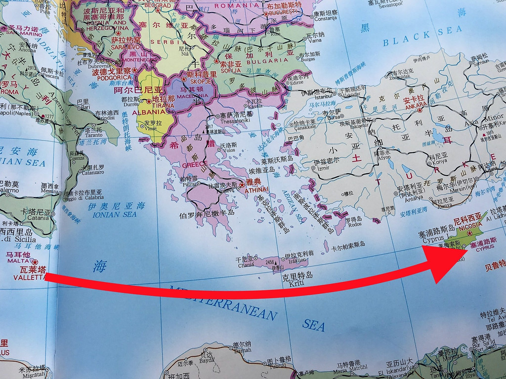 塞浦路斯在哪個國家_塞浦路斯國家代碼縮寫_塞浦路斯國家地圖