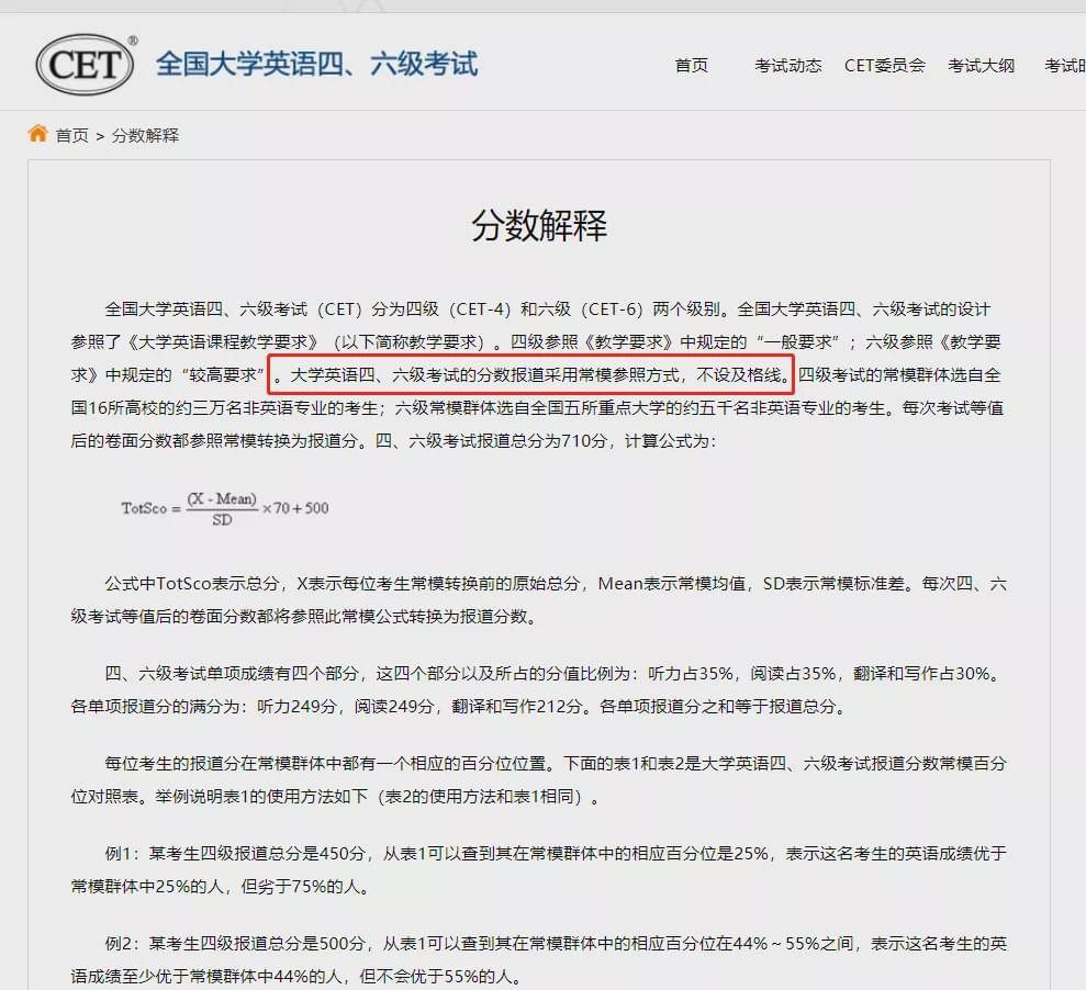 大學(xué)英語六級及格線_大學(xué)英語六級有及格線嗎_英語六級及格線是