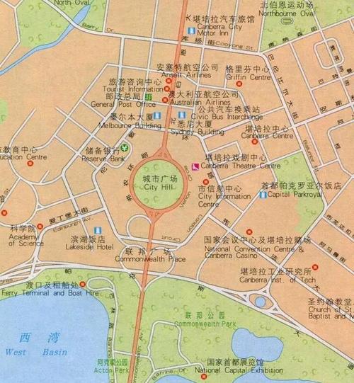 澳大利亞首都位置_澳大利亞首都_堪培拉城市簡介