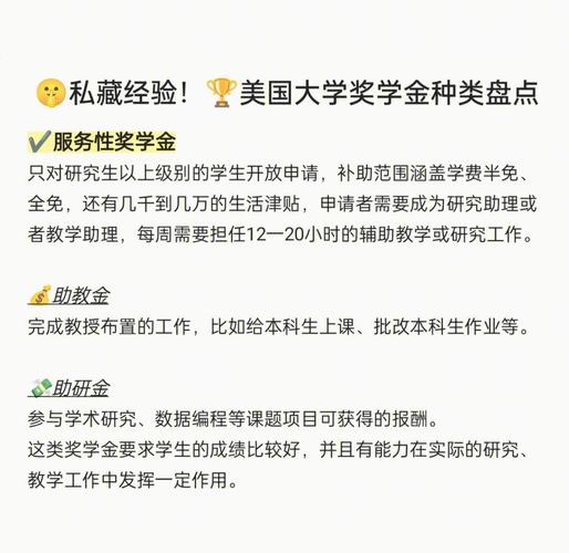 美國的獎學金制度_美國獎學金_美國獎學金種類