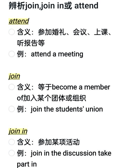 attend用法及解釋_attend的意思_attend例句初中英語