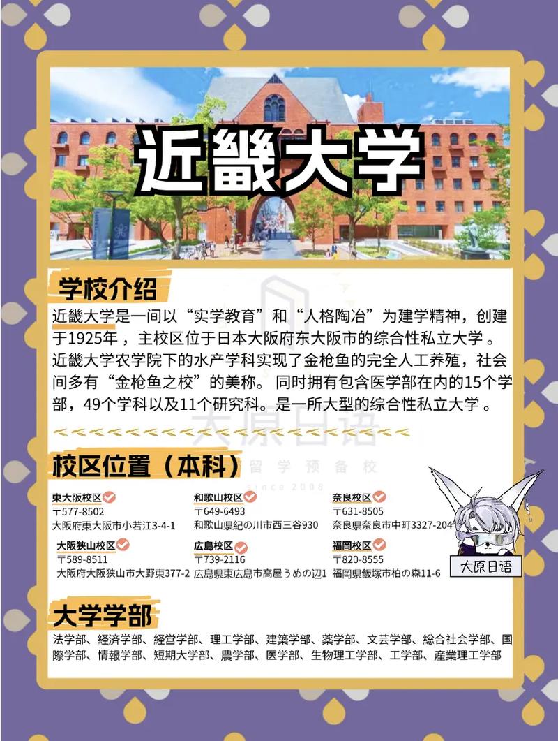 近畿大學(xué)_日本留學(xué)指南_近畿大學(xué)介紹