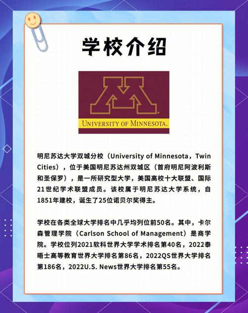 明尼蘇達雙城大學_明尼蘇達大學雙城分校USNews排名_UMN學分制與未來發展