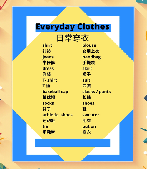 clothes可數名詞用法_clothes什么意思_英語clothes例句