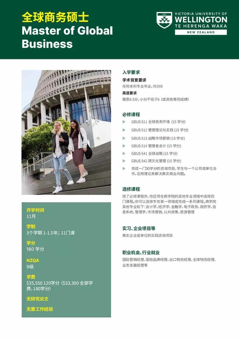 新西蘭商法學教育_惠靈頓維多利亞大學商法學專業_新西蘭維多利亞大學