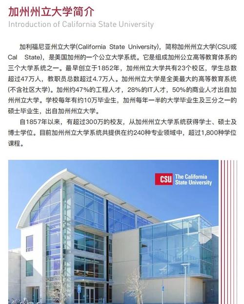 CSU海事學院專業_加利福尼亞州立大學_加州州立大學CSU排名