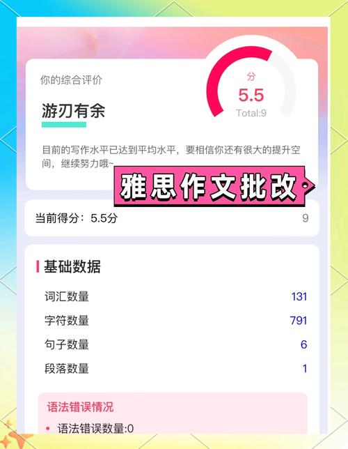 雅思寫作AI批改工具_雅思口語考官_AI寫作教練