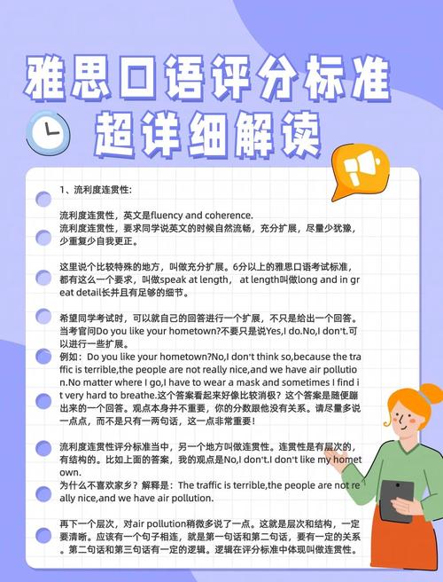 雅思口語流利度與連貫性提升_雅思口語考試評(píng)分標(biāo)準(zhǔn)_十天突破雅思口語