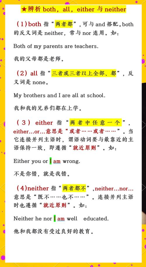 either是什么意思_英語both either neither區別_both and either用法