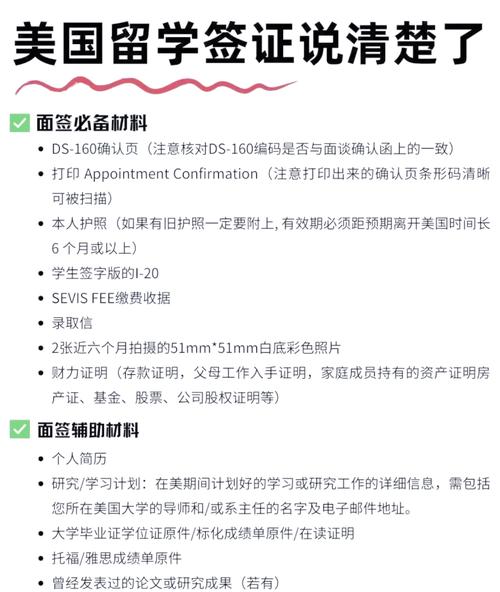 美國簽證辦理流程_DS-160表格填寫指南_美國留學(xué)簽證F1申請流程