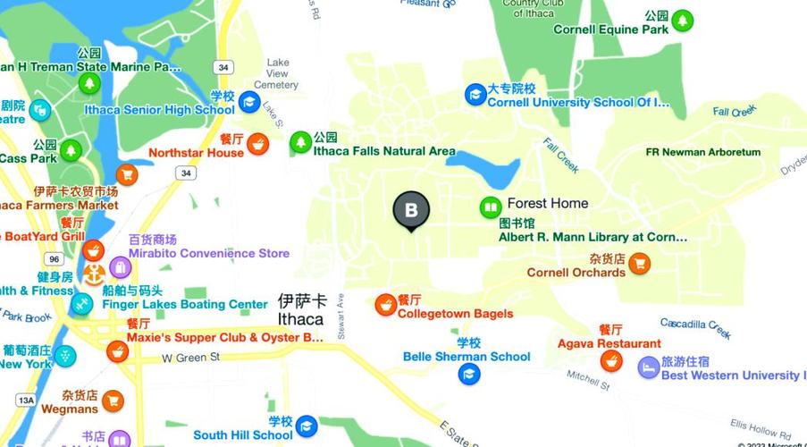 康奈爾大學位置偏僻游學團_康乃爾大學_康奈爾大學最美校園特點