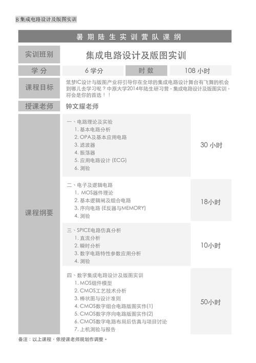 臺灣中原大學暑期研習營_中原大學臺灣暑期項目_中原大學