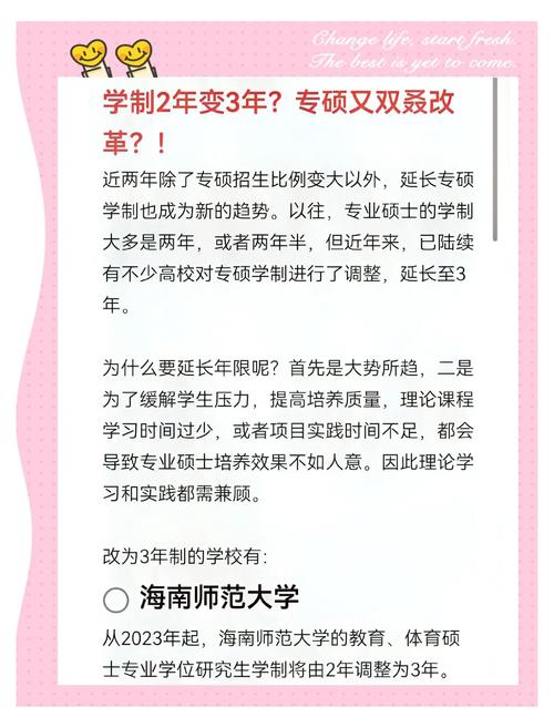 高校研究生學制調整分析_大學學制_專碩學制延長趨勢