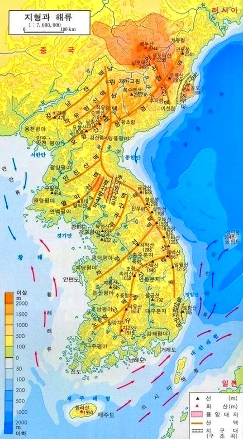 korea什么意思_韓國地理地形特征_韓國氣候特征詳解
