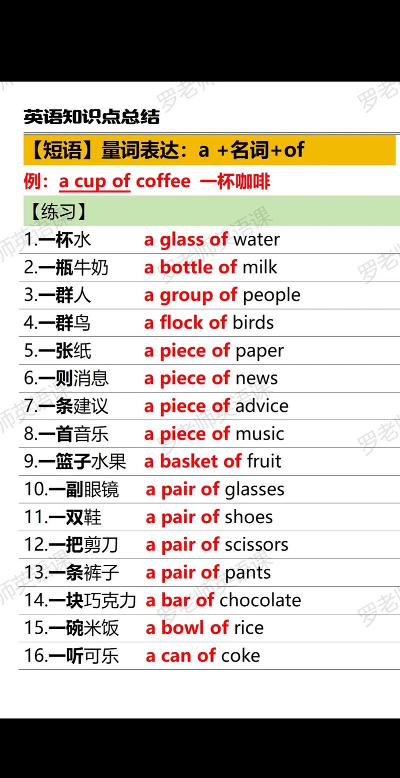 什么是量詞_quantity什么意思_英語量詞大全
