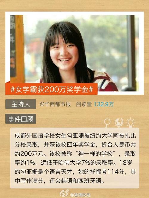 紐約大學阿布扎比分校_成都外國語學校高三學生 紐約大學阿布扎比分校 勾亞姍