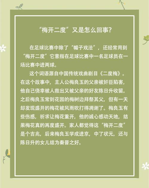 足球梅開二度是什么意思_足球帽子戲法是什么意思_soccer是什么意思