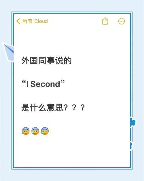something是什么意思_seconding a motion in meetings_I second that meaning