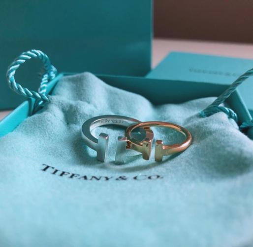 Tiffany T1對戒設計細節_情侶對戒哪個品牌好Tiffany T1_tiffany的意思