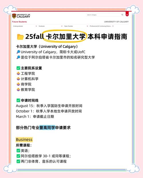 加拿大卡爾加里大學_卡爾加里大學申請條件_卡爾加里大學本科申請要求