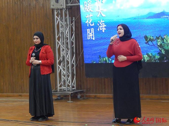 中國力量一起向未來_埃及蘇伊士運河大學孔子學院中國文化日_蘇伊士運河大學