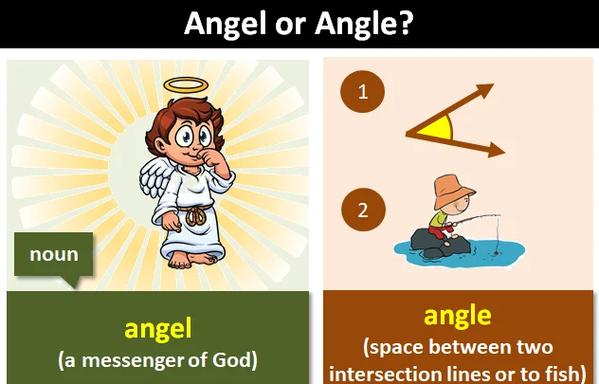 angle vs angel meaning difference_angel意思_angel vs angle vocabulary confusion