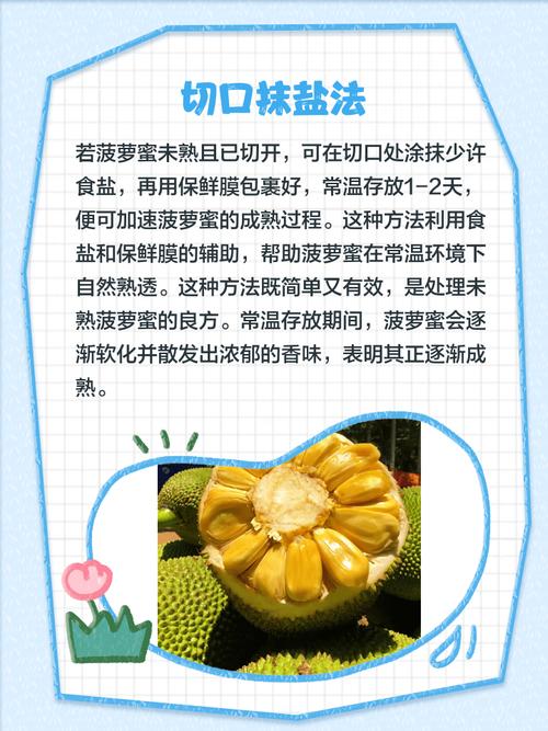 乙烯利處理_菠蘿蜜_菠蘿蜜的英文