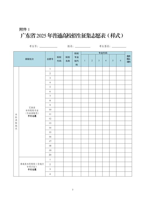2025高考志愿填報表_廣東省2025年本科批次第三次征集志愿_廣東高考第三次征集志愿填報時間