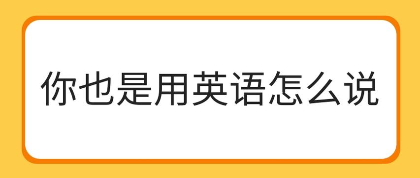 the same to you phrase_the same to you meaning_你也一樣的英文