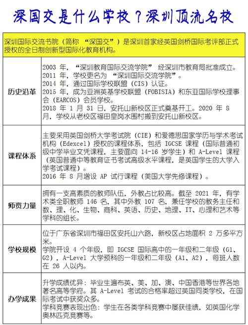 深國交A Level課程_深圳國際交流學院_深圳國際交流學院