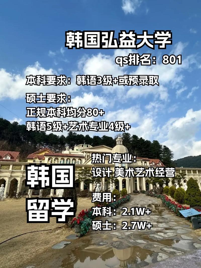 韓國弘益大學留學費用_韓國大學留學條件_韓國弘益大學留學條件