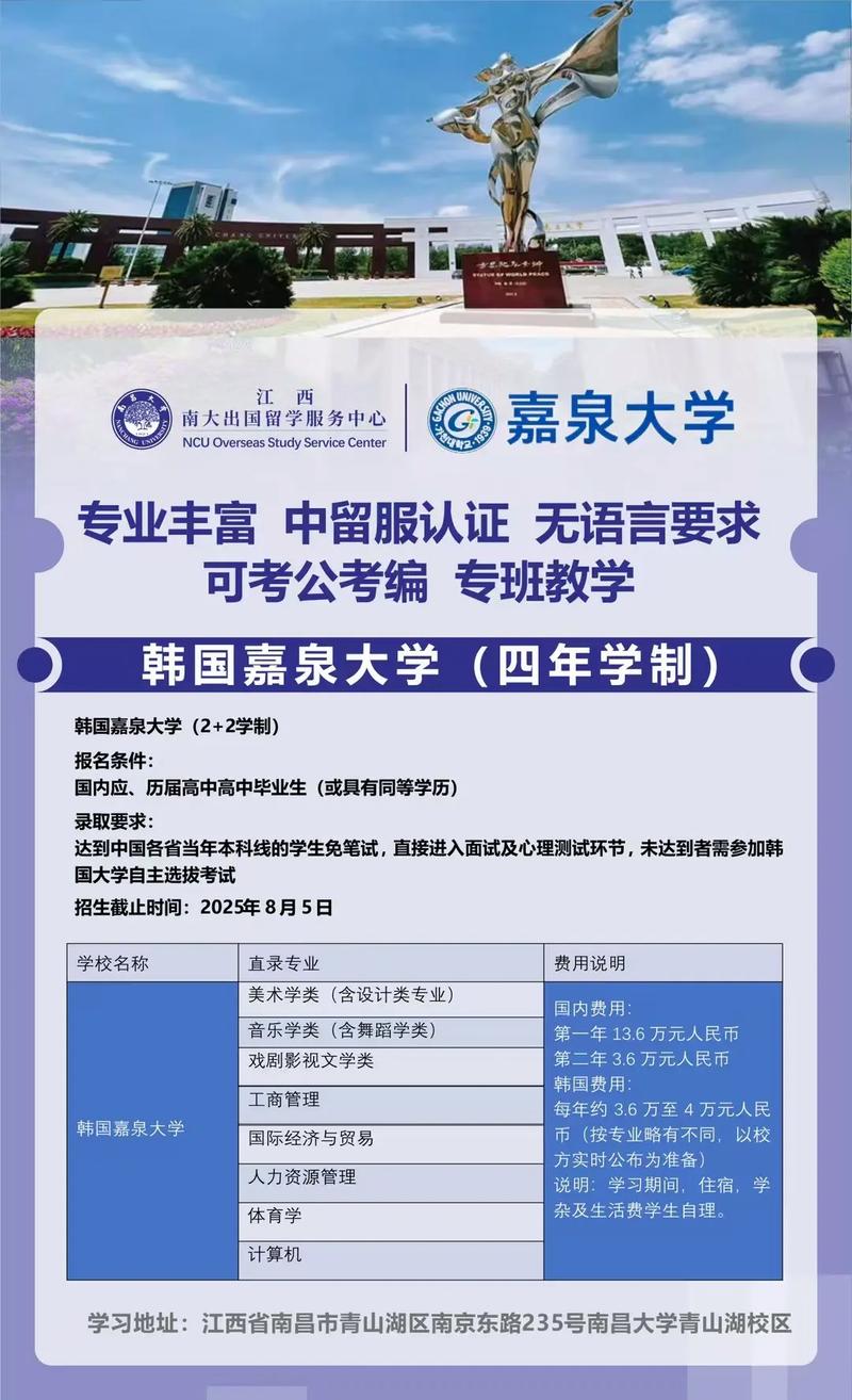 南昌大學韓國高校預科_南昌大學國際教育學院韓國留學_慶熙大學世界排名