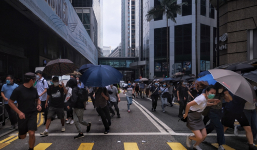 香港機場非法示威_香港機場快線_香港機場禁制令違反