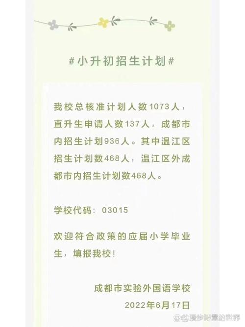 成都美視國際學校_成都市實驗外國語學校西區小升初招生計劃_成都實驗外國語學校初中招生